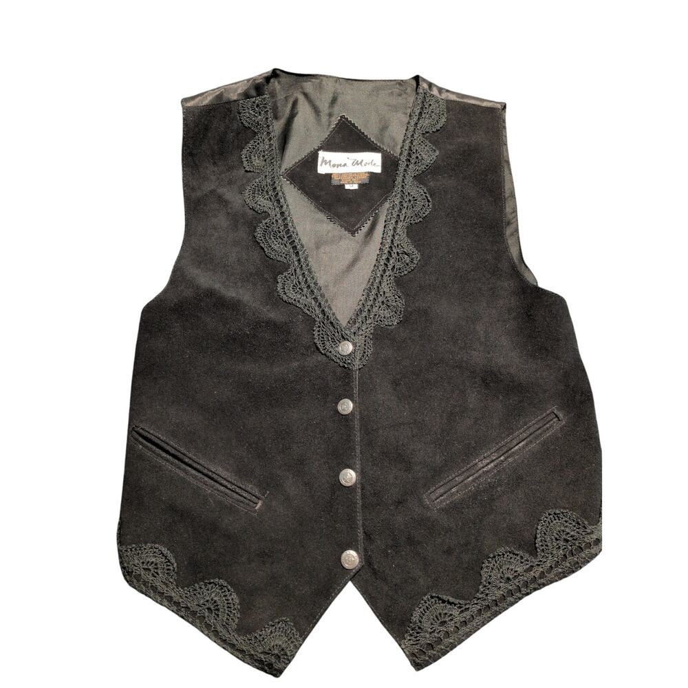 Mona Mode Black Vest